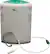 Front Standard. Zadro - Tranquil Sounds Personal Oxygen Bar - Silver.
