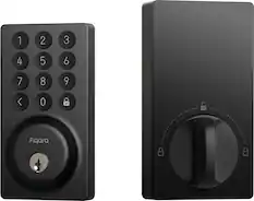 Front. Aqara - Aqara Smart Lock B50 - Black.