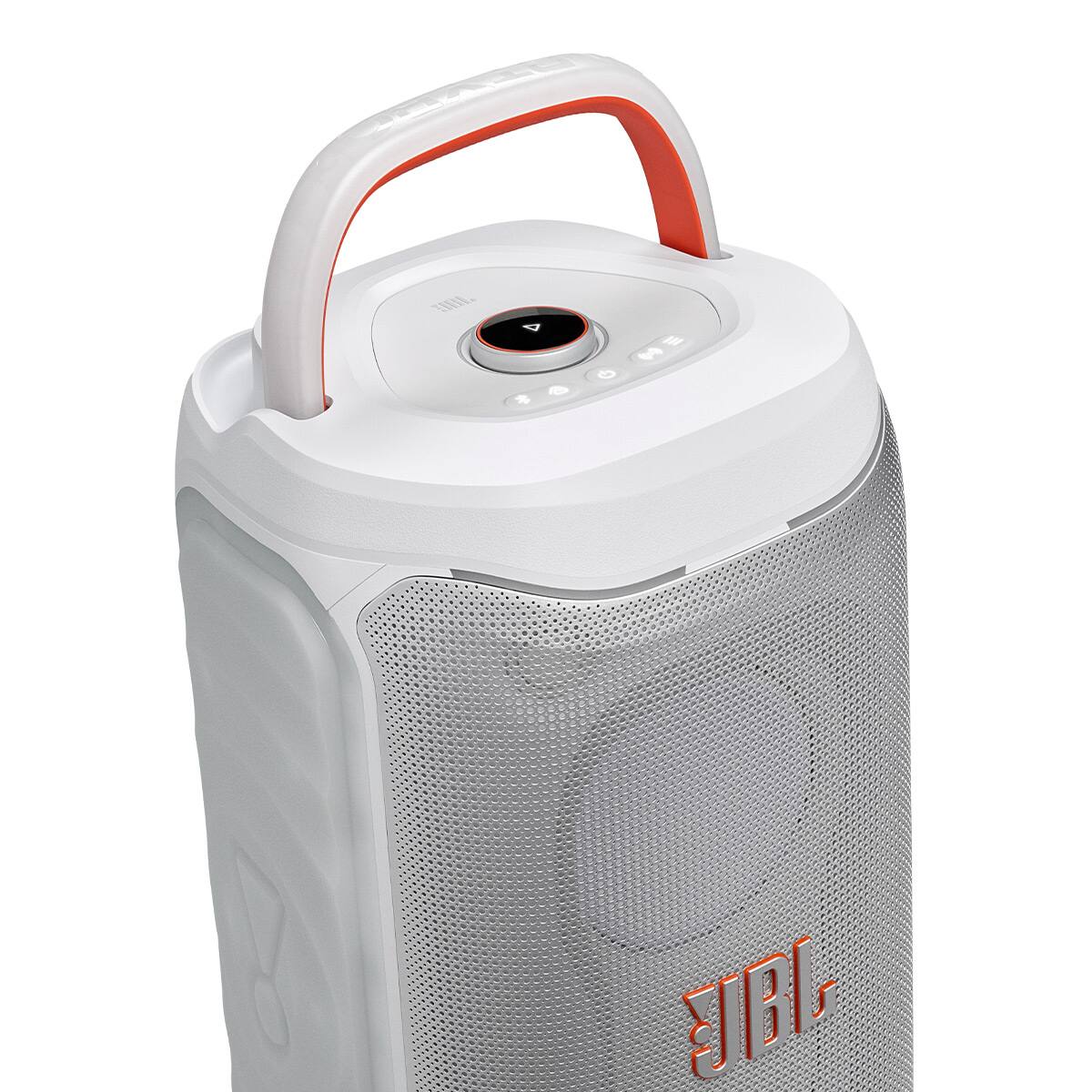 Alt View 9. JBL - JBL PartyBox 130 Portable Party Speaker Bundle with gSport Cargo Sleeve - White.