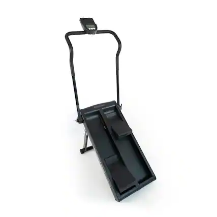 Front. Echelon - Stair Climber Max, Stair Stepper Machine with 32 Magnetic Resistance Levels and Foldable Design - Black.