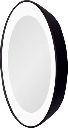 Angle. Zadro - LED-Lighted Mirror - Black.