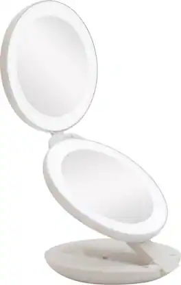 Zadro - Next Generation LED-Lighted Travel Mirrors - White