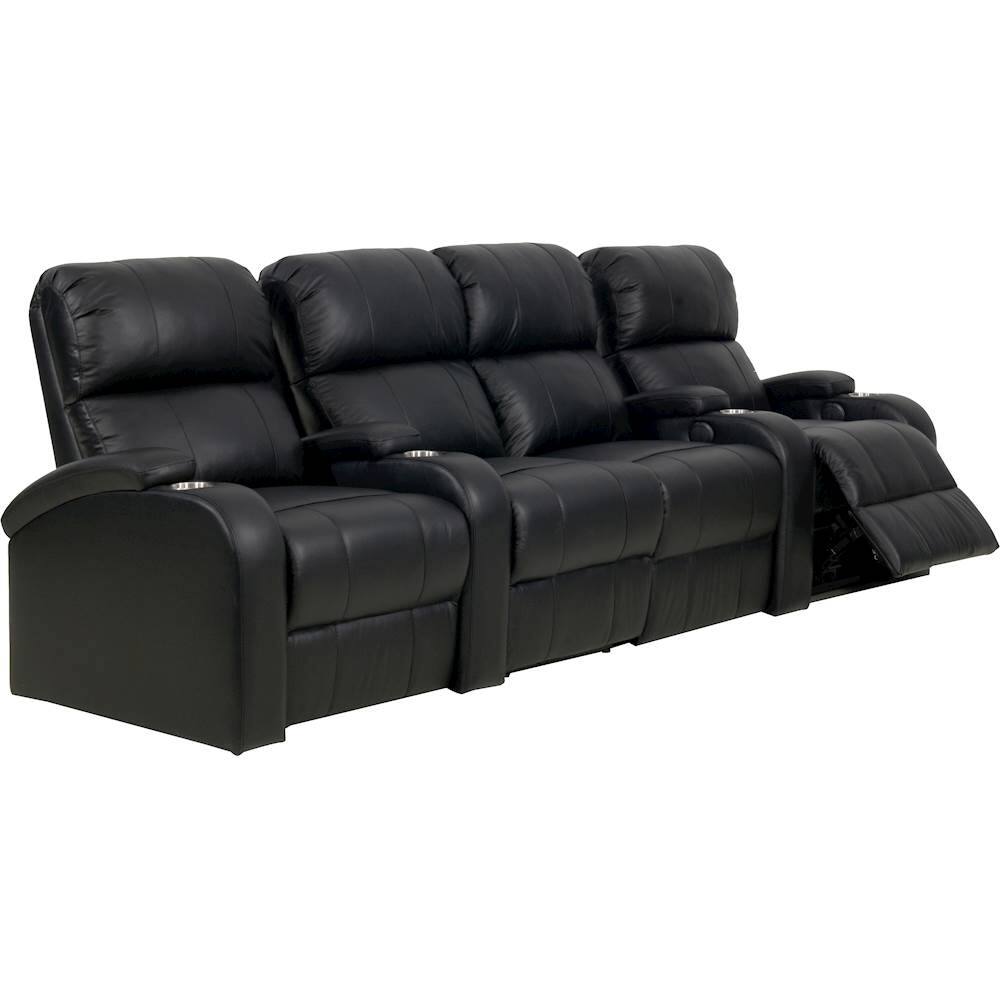 Customer Reviews Octane Seating Headliner Straight 4Seat Power Recline Home Theater Seating