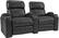 Angle. Octane Seating - Headliner Straight 2-Seat Power Recline Home Theater Seating - Black.