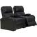 Alt View 12. Octane Seating - Headliner Curved 2-Seat Manual Recline Home Theater Seating - Black.