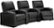 Angle Zoom. Octane Seating - Magnolia Curved 3-Seat Manual Recline Home Theater Seating - Black.
