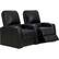 Alt View 12. Octane Seating - Magnolia Curved 2-Seat Manual Recline Home Theater Seating - Black.