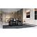 Alt View 13. Octane Seating - Magnolia Curved 2-Seat Manual Recline Home Theater Seating - Black.