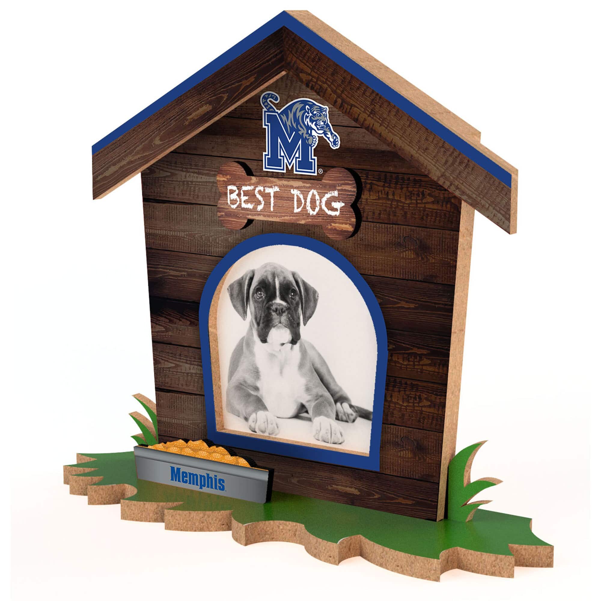 Fan Creations - Memphis Tigers Dog House Photo Frame - Multicolor price history on PriceWatchPro