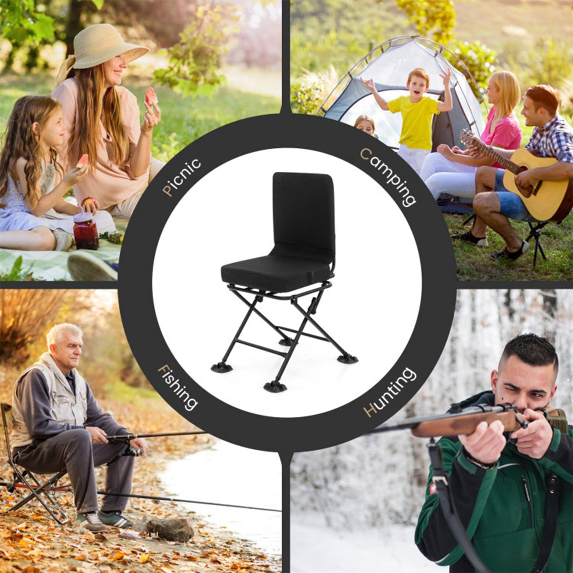 Picnic  
Camping  
Fishing  
Hunting