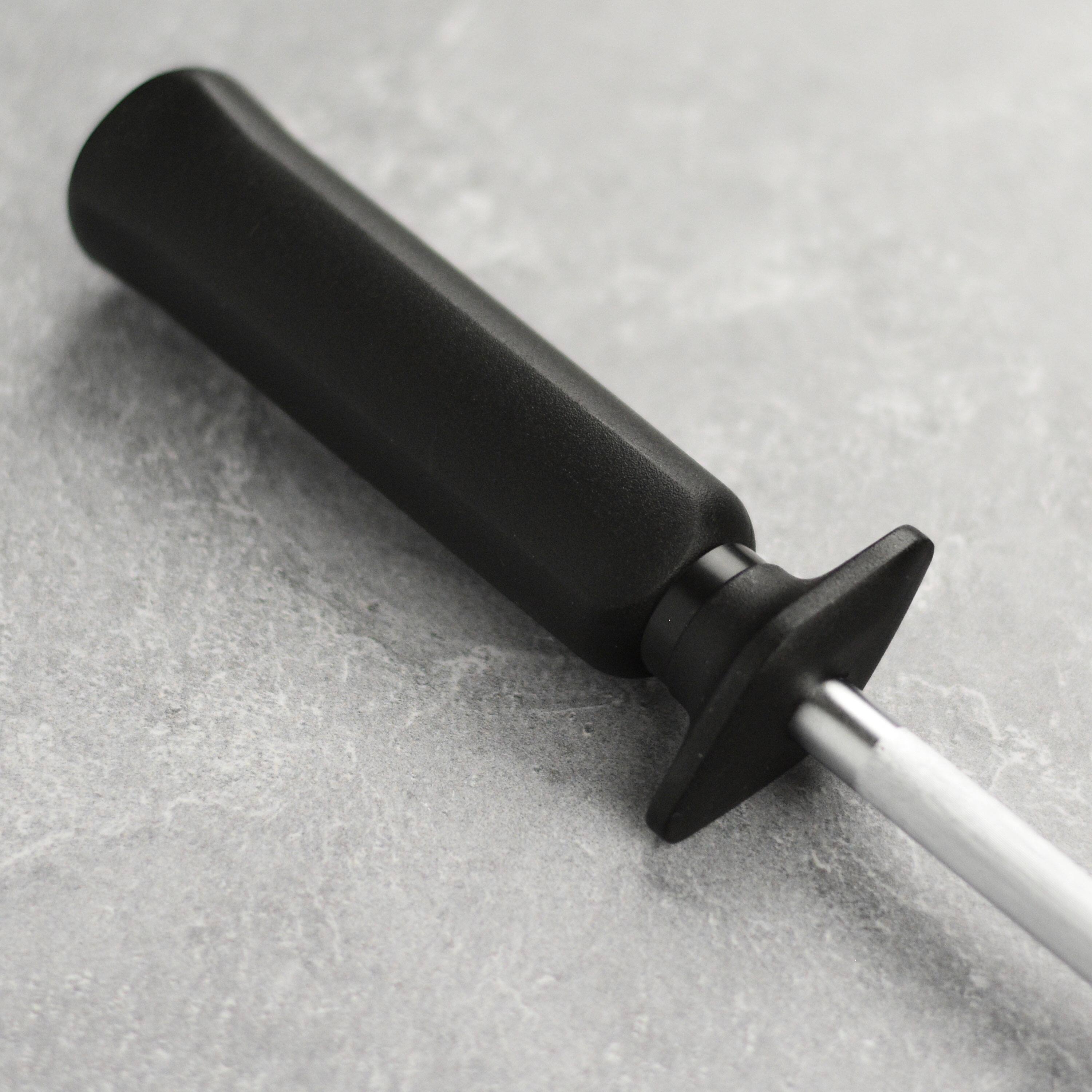 Alt View 2. Miyabi - Miyabi 9-inch Sharpening Steel - Stainless Steel.