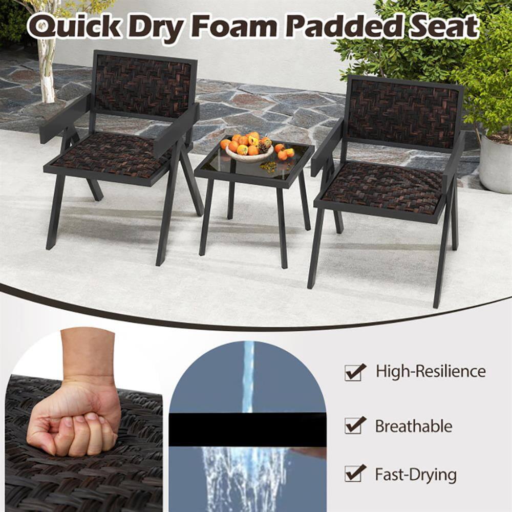 Quick Dry Foam Padded Seat

- High-Resilience
- Breathable
- Fast-Drying