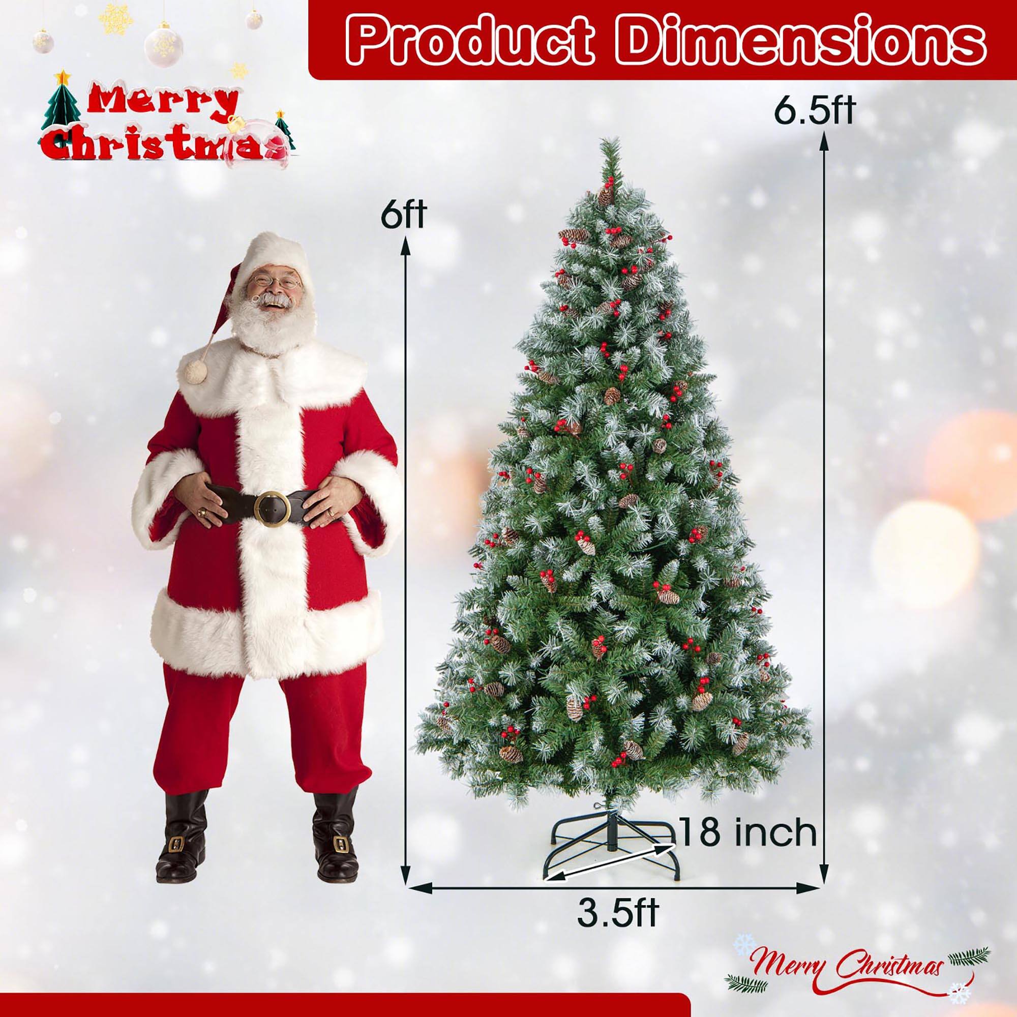 Product Dimensions

Merry Christmas

6.5ft

6ft

18 inch

3.5ft

Merry Christmas