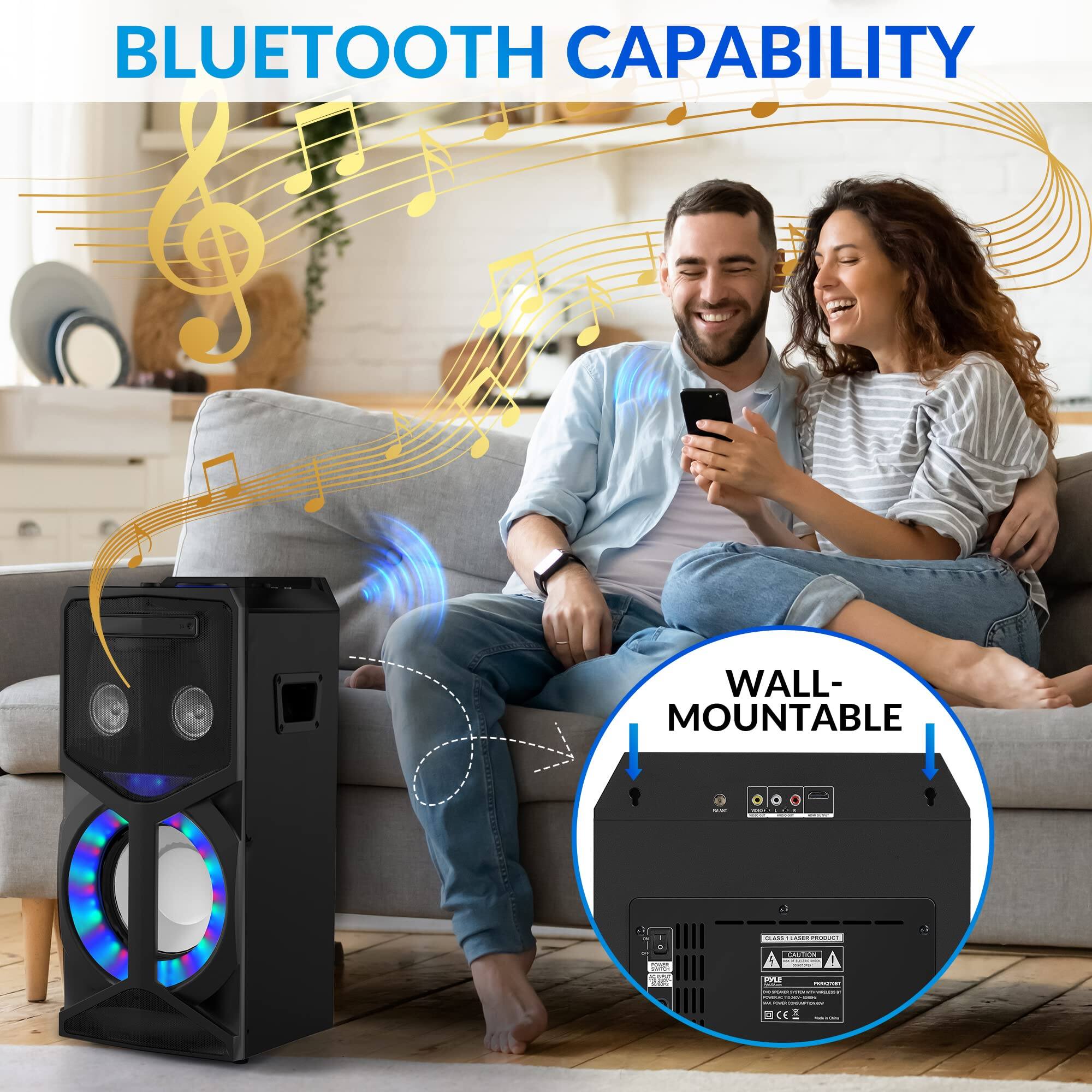 BLUETOOTH CAPABILITY

WALL-MOUNTABLE