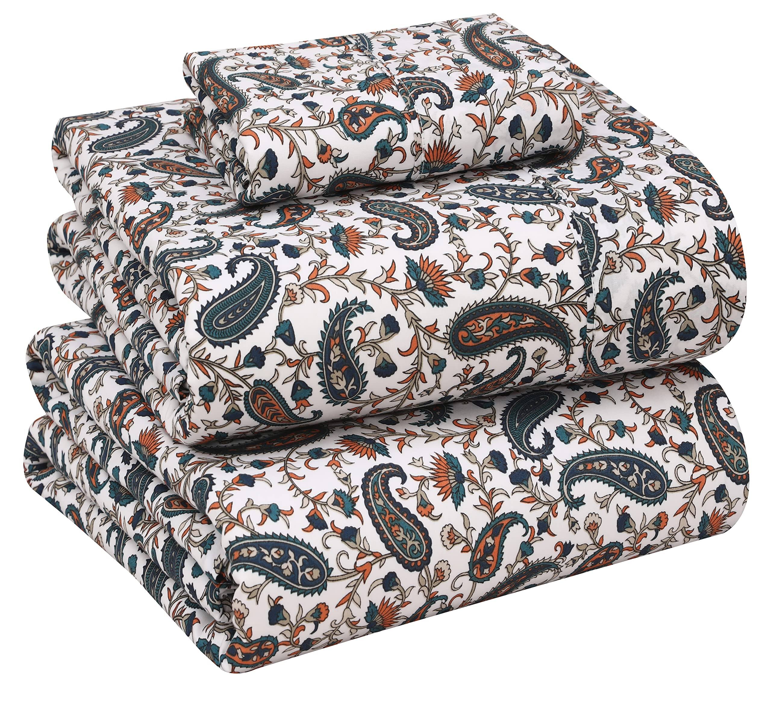 Teal Paisley Twin XL