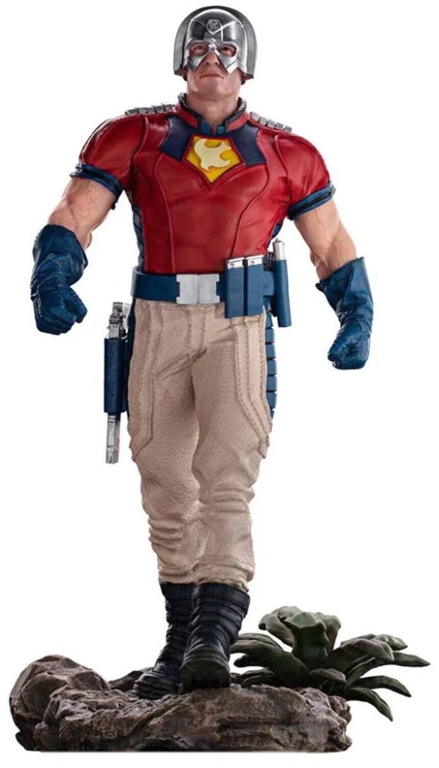 Front. Iron Studios - Iron Studios - The Suicide Squad - BDS Art Scale 1/10 - Peacemaker Statue   - COLLECTIBLES - Multicolor.