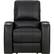 Front. Octane Seating - Magnolia Manual Recline Home Theater Seating - Black.