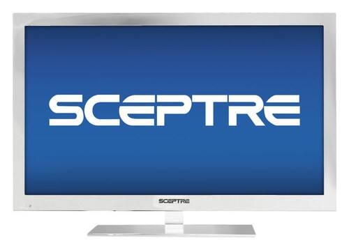 Front. Sceptre - 23" Class (23" Diag.) - LED - 1080p - HDTV - White.