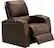 Angle. Octane Seating - Magnolia Recliner with Manual Recline - Brown.