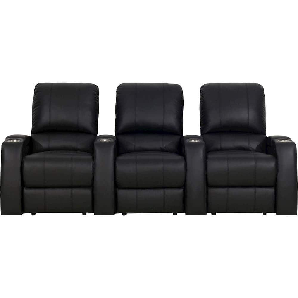 Best Buy: Octane Seating Magnolia Straight 3-Seat Power Recline Home ...