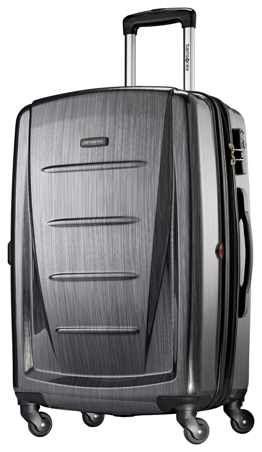 Samsonite - Winfield 2 24" Hardside Spinner Suitcase - Charcoal