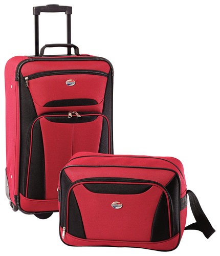  American Tourister - Fieldbrook II Luggage Set (2-Piece) - Red