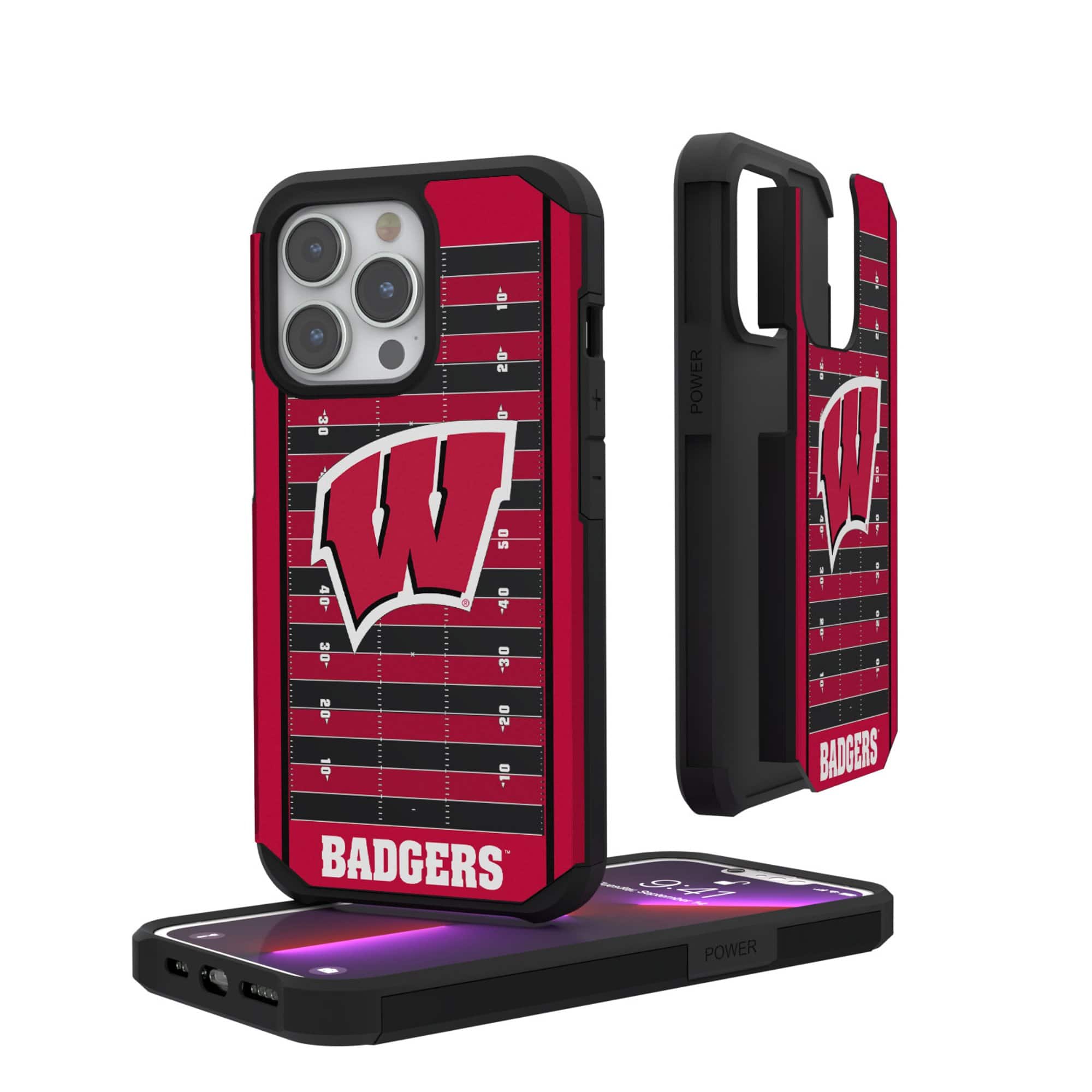 Keyscaper - NCAA - Wisconsin Badgers Field iPhone Rugged Case - 12 mini/13 mini - Multicolor price history on PriceWatchPro