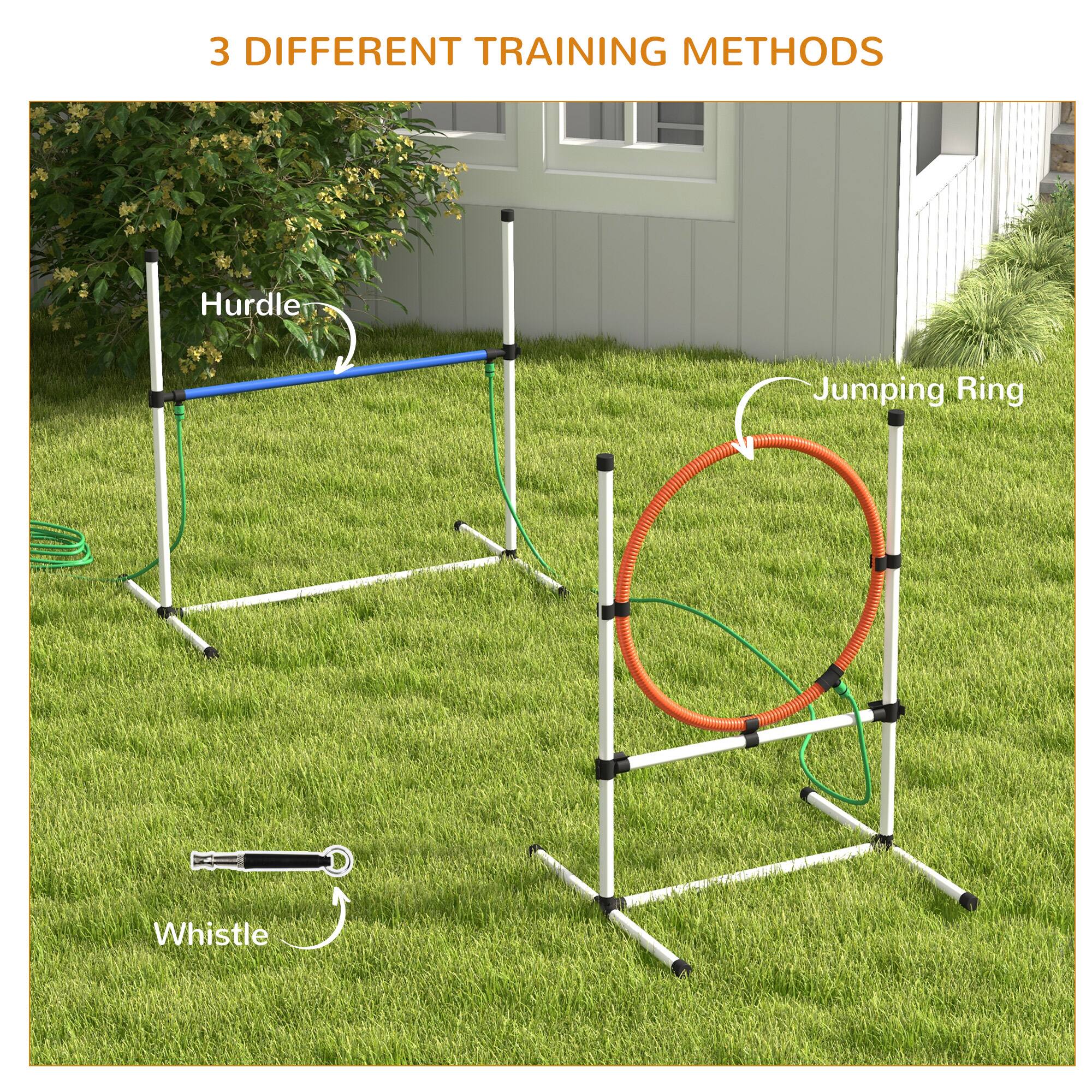 3 DIFFERENT TRAINING METHODS

- Hurdle
- Jumping Ring
- Whistle