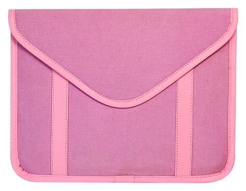 Front Standard. Inland - Envelope Sleeve for Most 10" Tablets - Pink.