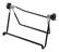 Alt View Standard 1. Inland - EZ Foldable Stand for Most Tablets - Black.
