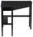 Alt View 12. SEI Furniture - Sperry Corner Computer Desk - Black.