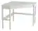 Front. SEI Furniture - Corsica Corner Computer Desk - White.