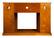 Alt View 12. SEI Furniture - Electric Media Fireplace for Most Flat-Panel TVs Up to 50" - Pine.
