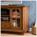 Alt View 13. SEI Furniture - TV Stand for Most Flat-Panel TVs Up to 50" - Antique Oak.