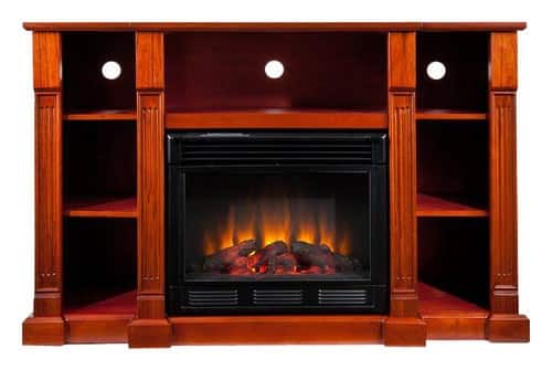 Electric Media Fireplace for Most Flat-Panel TVs Up to 50"-Front_Standard 