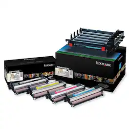 Lexmark - C540X74G Black/Color Imaging Kit - Laser Print Technology - 30000 - Black, Cyan, Magenta, Yellow - 1 Each