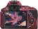 Back. Nikon - D5500 DSLR Camera (Body Only) - Red.