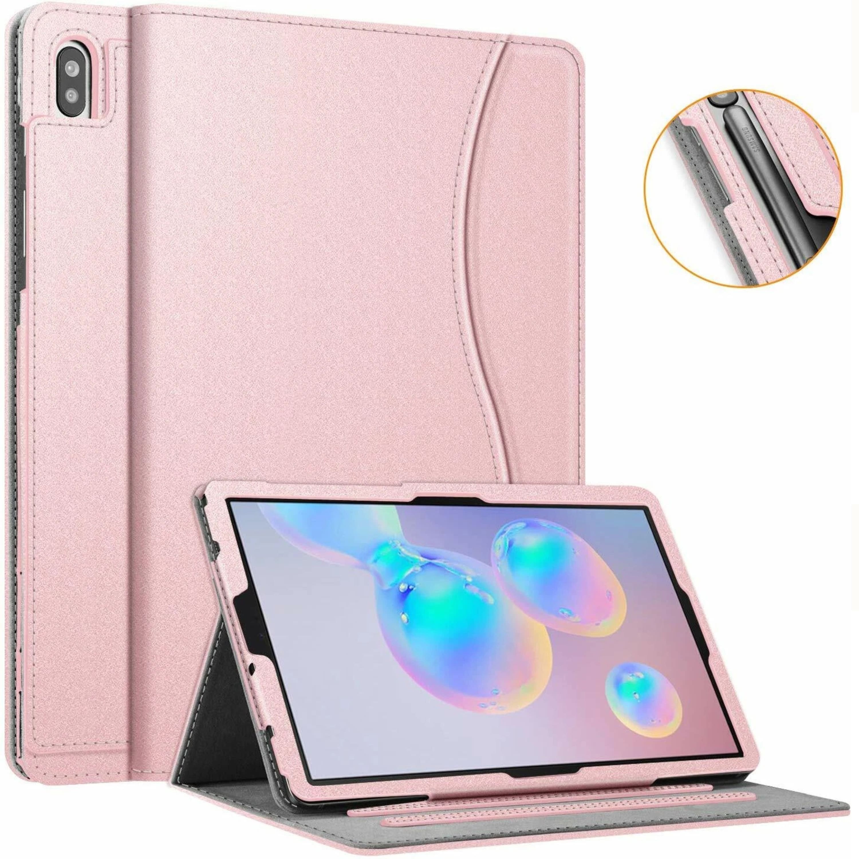 "Kitcheniva - Multi-Angle Stand Cover For Samsung Galaxy Tab S6 10.5"" 2019 - Rose Gold" price history on PriceWatchPro