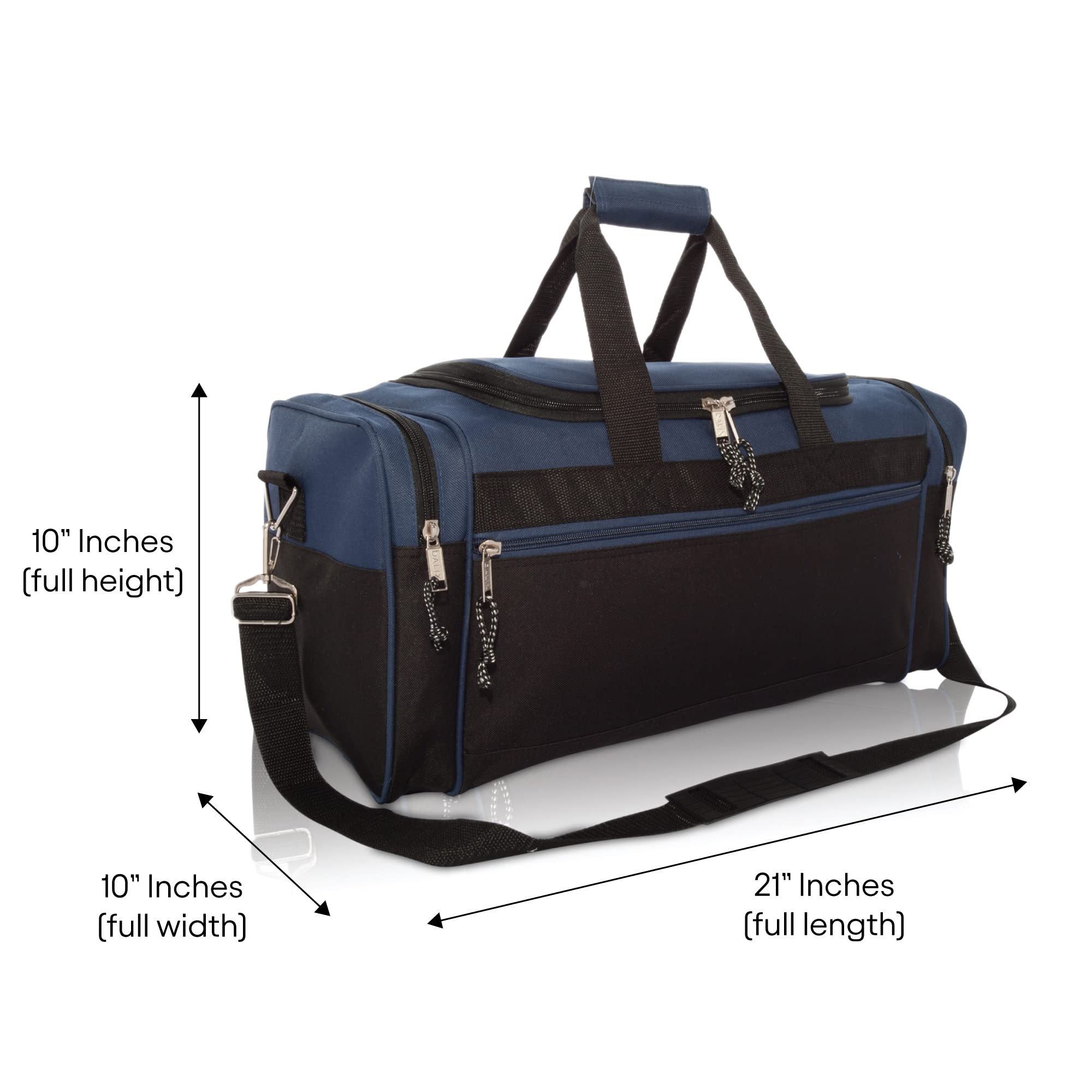Paradigms Interiors 21" Blank Sports Duffle Bag Gym Travel Duffel With ...