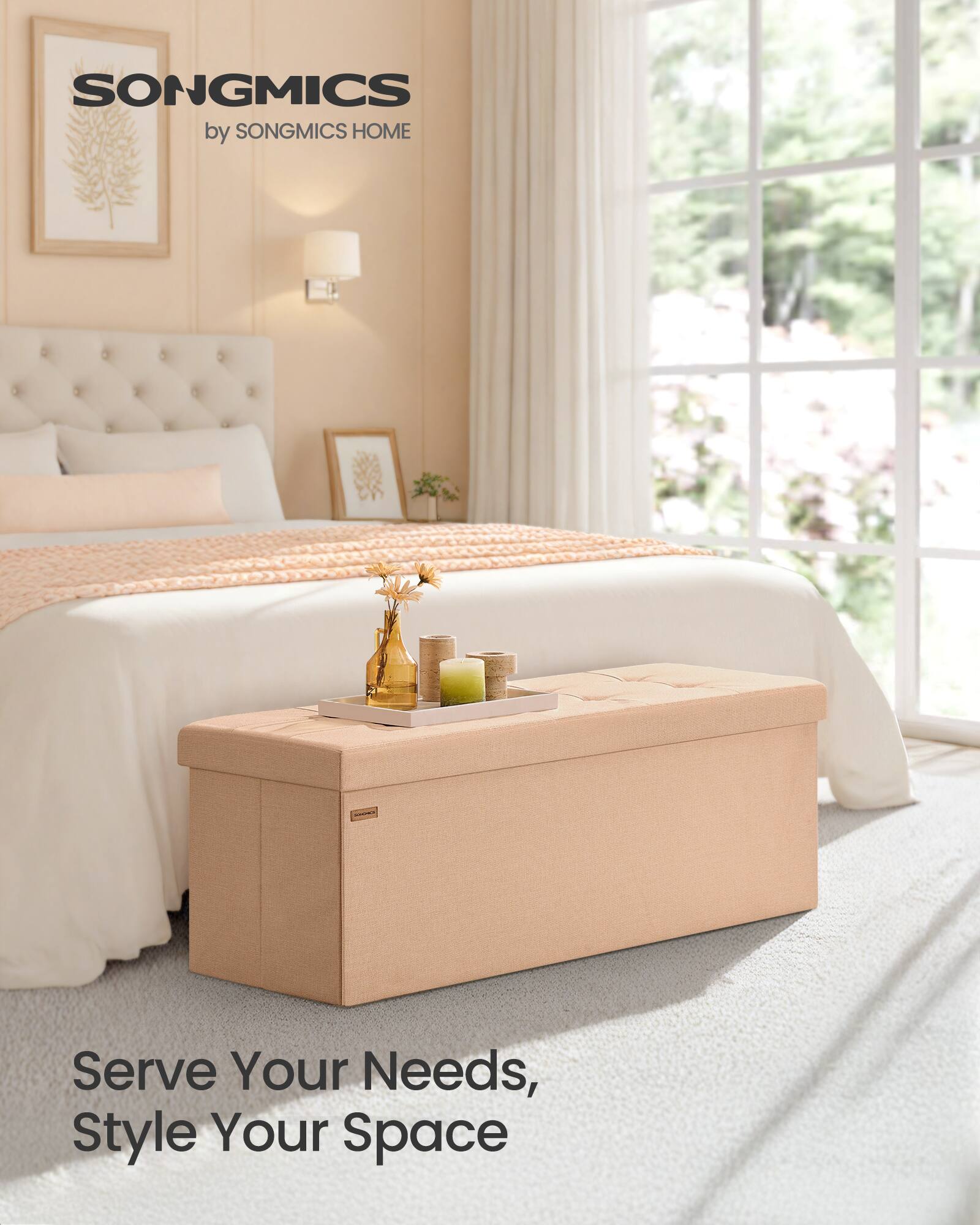 SONGMICS  
by SONGMICS HOME  

Serve Your Needs,  
Style Your Space