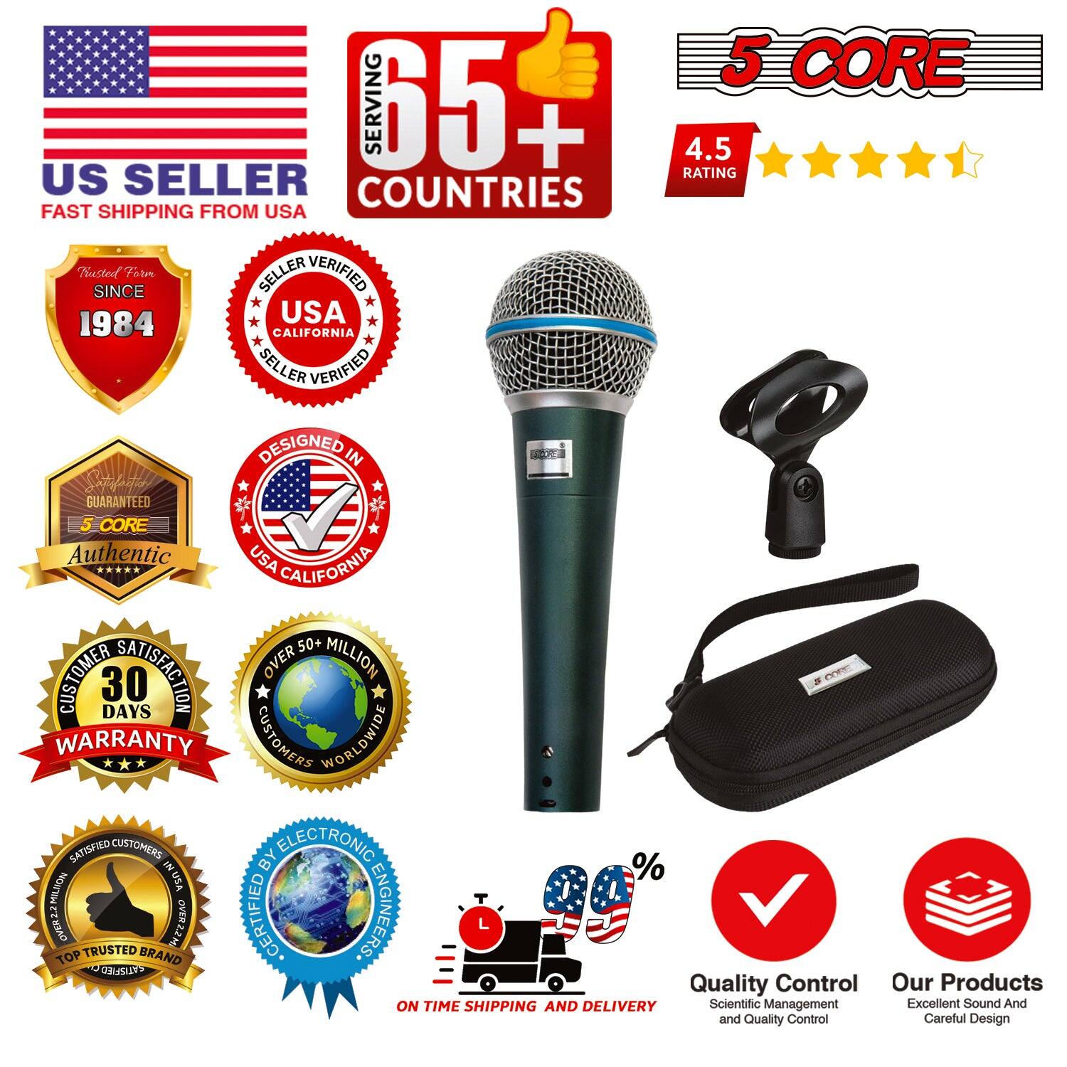 SERVING 65+ US SELLER COUNTRIES  
FAST SHIPPING FROM USA  
Trusted Since 1984  
USA CALIFORNIA SELLER VERIFIED  
DESIGNED IN USA CALIFORNIA  
5 CORE  
4.5 RATING GUARANTEED  
Authentic  
30 DAYS WARRANTY  
OVER 50+ MILLION SATISFIED CUSTOMERS WORLDWIDE  
TOP TRUSTED BRAND  
CERTIFIED ENGINEERS  
ON TIME SHIPPING AND DELIVERY  
Quality Control  
Our Products  
Scientific Management and Quality Control  
Excellent Sound And Careful Design