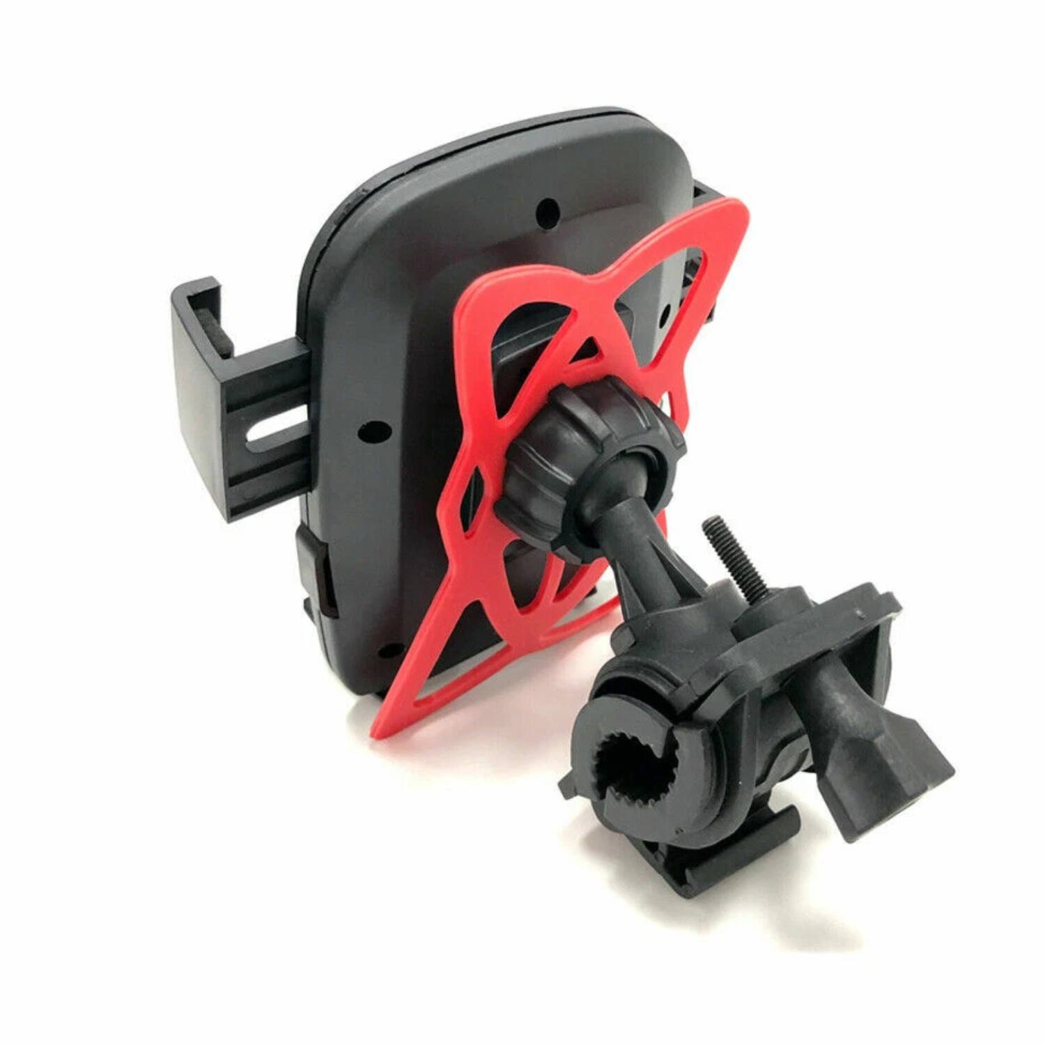 Back. Stock Preferred - 360° Cell Phone Silicone Bike Mount Holder - Black.