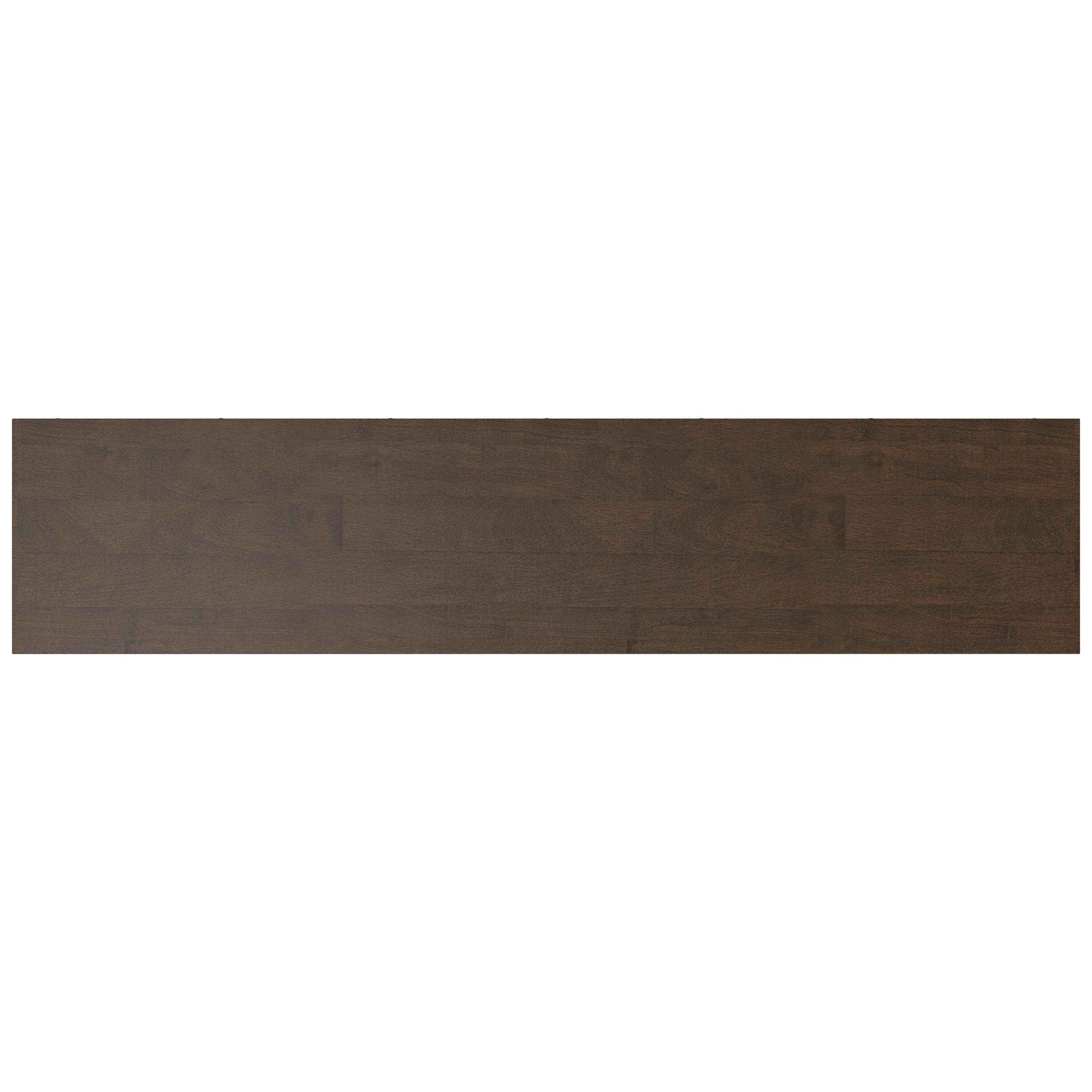 Alt View 1. Simpli Home - Banting SOLID HARDWOOD 30 inch x 64 inch Modern Industrial Low Wide Bookcase in Walnut Brown - Walnut Brown.