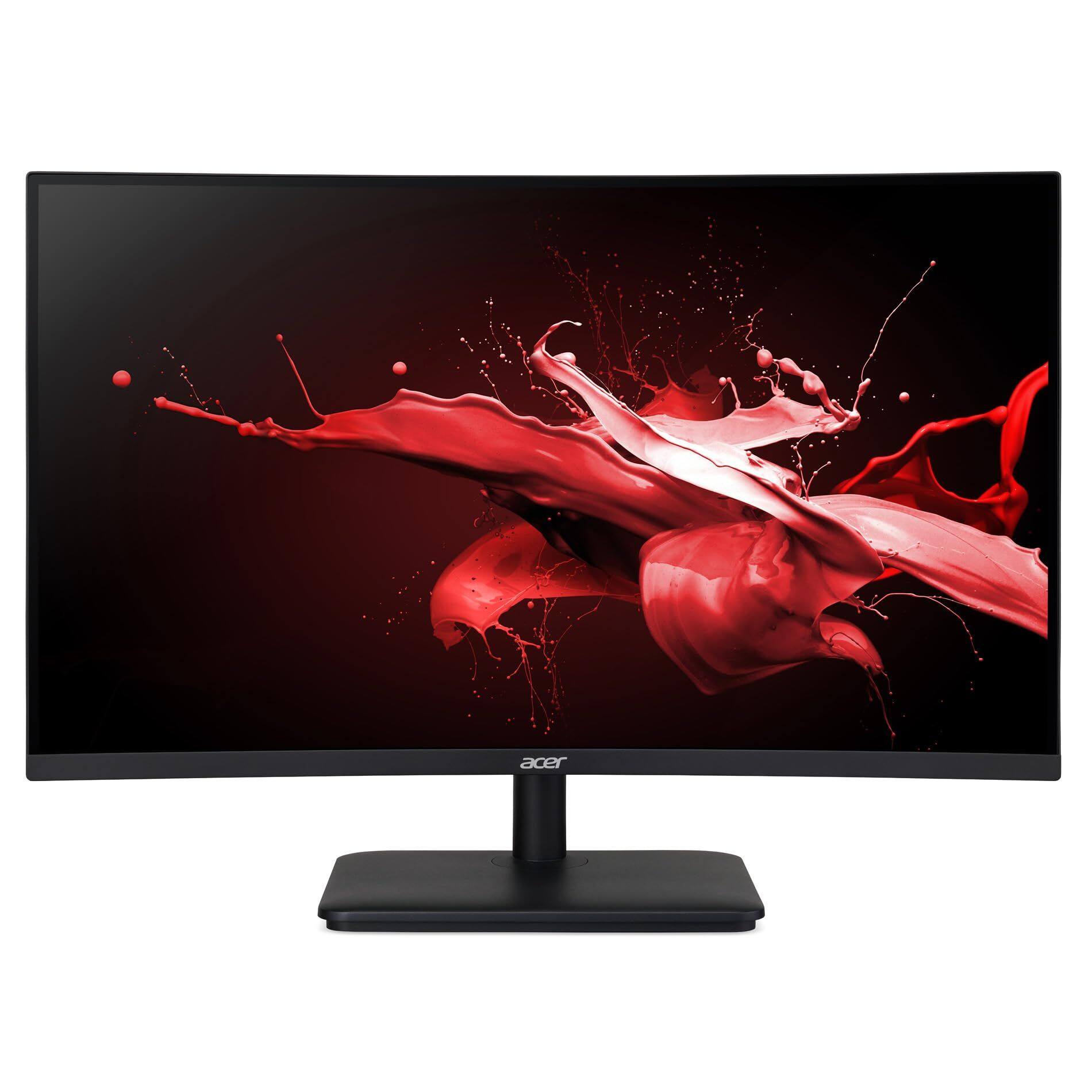 Acer - Refurbished Excellent - ‎Nitro ED270R - 27" Monitor FullHD 1920x1080 VA 165Hz 1ms VRB 250Nit HDMI - Black