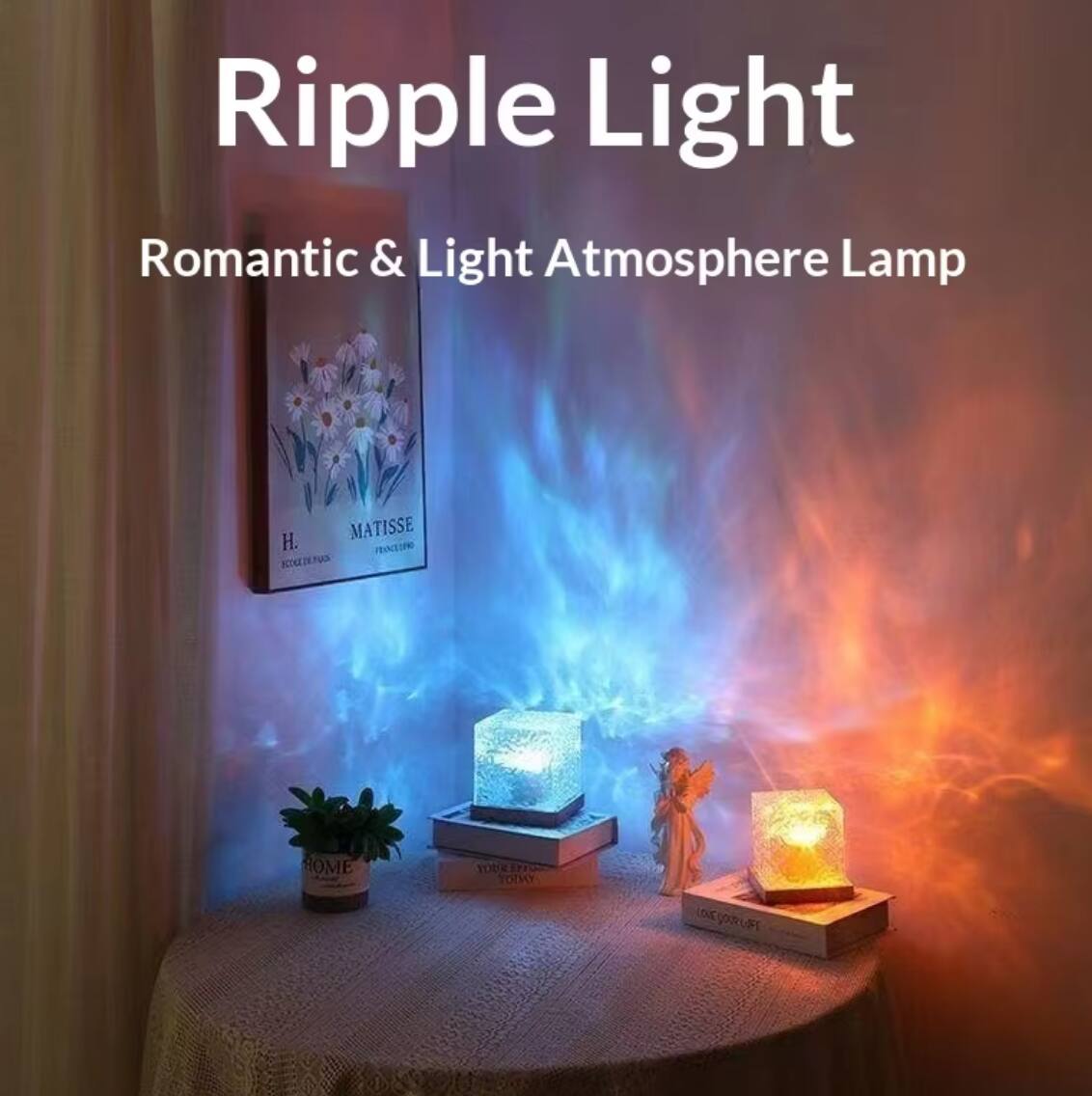 Ripple Light  
Romantic & Light Atmosphere Lamp  

MATISSE H. FEACETER  
HOME TODAY  
LDVC SORUNE