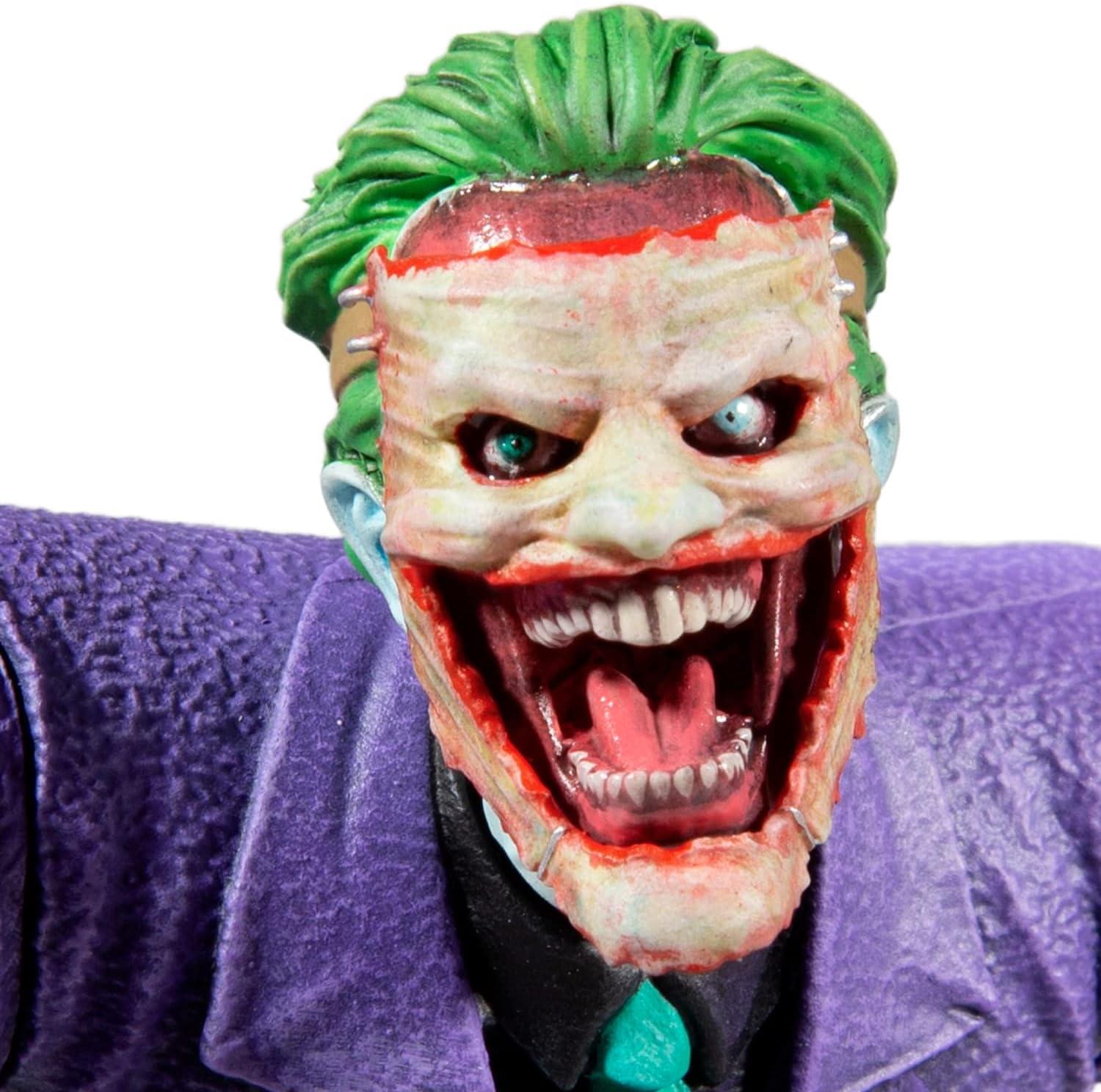 Alt View 10. McFarlane Toys - DC Direct 1:10 Joker Purple Craze Statue By Greg Capullo - Purple.