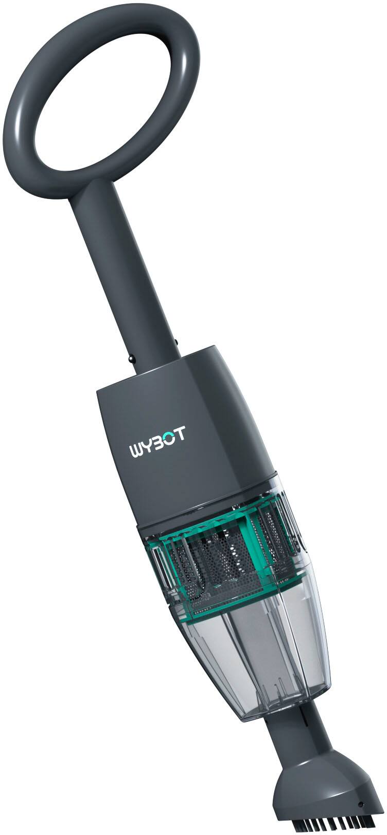 Alt View 2. Wybot - Handheld Pool Vacuum - Black.