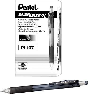 Pentel ENERGIZE X  
0.7mm Automatic Pencil  
Porte-mines de 0.7 mm  
Druckbleistift 0.7 mm  
Lápiz automático de 0.7 mm  
Ołówka automatyczna 0.7mm  
0.7mm  
PL107  
RECYCLABLE  
ENERGIZE X