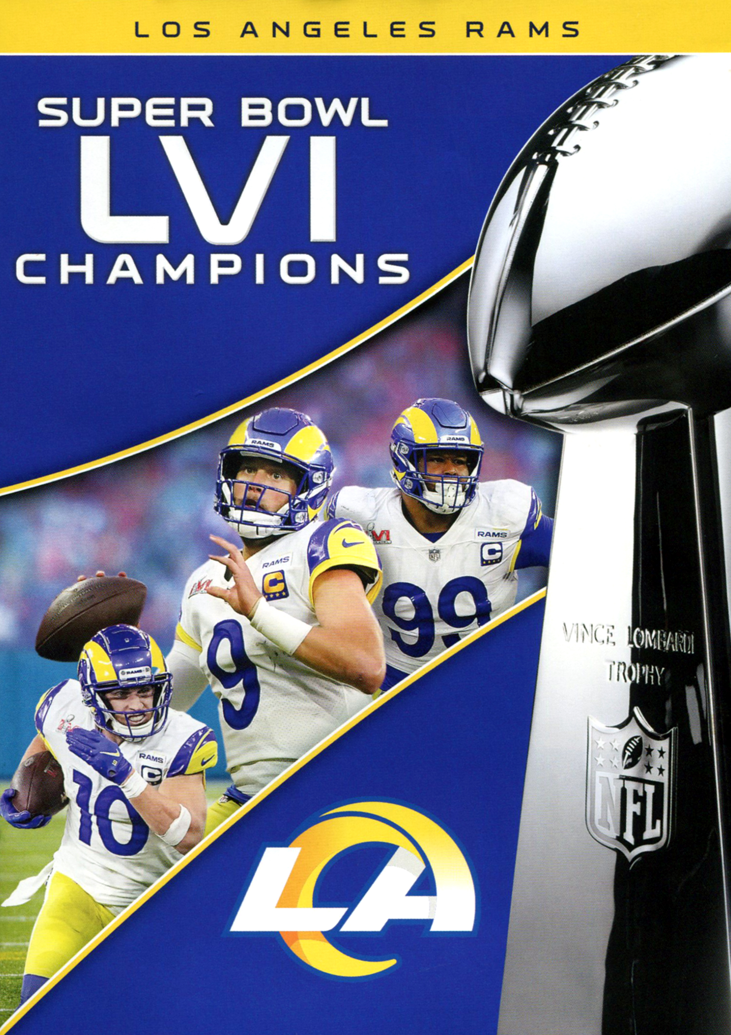 NFL Super Bowl LVI Champions Los Angeles Rams