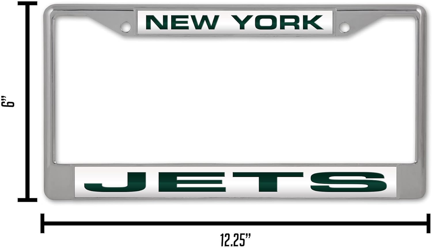NEW YORK  
6"  
JETS  
12.25"